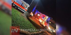 MOTOCICLISTAS RESULTARON HERIDOS TRAS ACCIDENTE EN CAPITÁN MEZA  - Itapúa Noticias