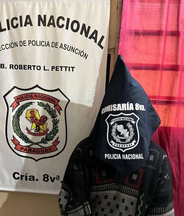 Asunción: detienen a presunto autor de hurto en el barrio San Librada - Policiales - ABC Color