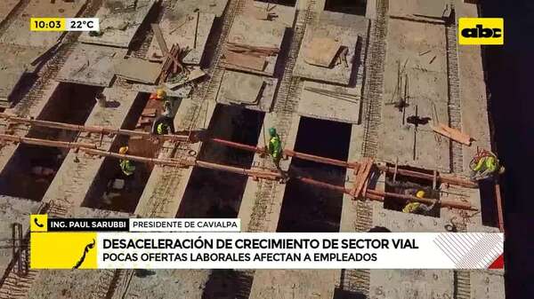Desempleo: hay unas 70 mil personas menos trabajando en construcción - ABC Noticias - ABC Color