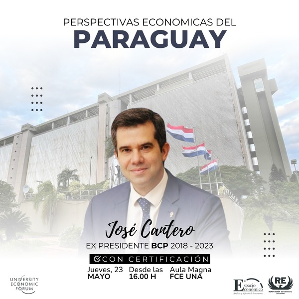 Semana del Economista Paraguayo: Invitan a participar de charla sobre perspectivas económicas del Paraguay - MarketData