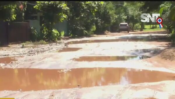 Aislados por el agua en una calle - SNT