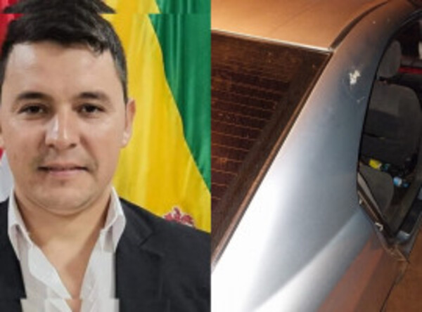Atentado contra vehículo de presidente de Junta Municipal de Coronel Bogado - ADN Digital