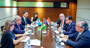Cancilleres de Paraguay y Guatemala abordaron temas de la agenda bilateral - .::Agencia IP::.