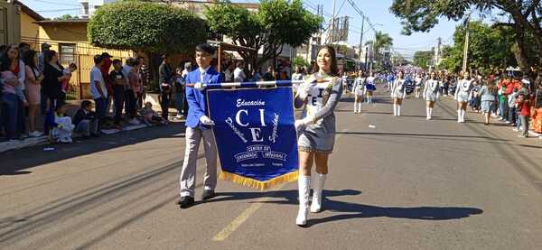 La Diosa Natura se sumó a la fiesta Patria