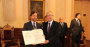 La Nación / Embajador paraguayo presentó sus cartas credenciales en Uruguay