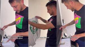 [VIDEO] Ale Silva lavó por primera vez su ropa y ¡atendé lo que le pasó!