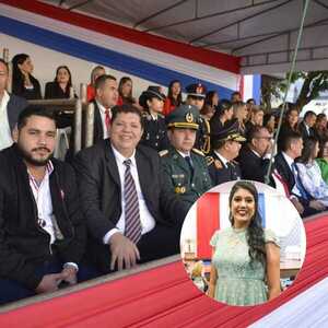 Concejala Larissa Winckler de nuevo ausente en desfile estudiantil en Pedro Juan Caballero