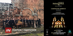 EL PRÓXIMO DOMINGO SE REALIZARÁ EL CONCIERTO “CAMINOS DEL BARROCO” EN ENCARNACIÓN - Itapúa Noticias