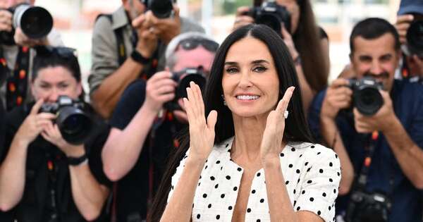 La Nación / Demi Moore cautiva en Cannes con película de terror