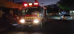 Bomberos controlan fuga de gas en una chipería del barrio San Gerardo - Radio Imperio 106.7 FM