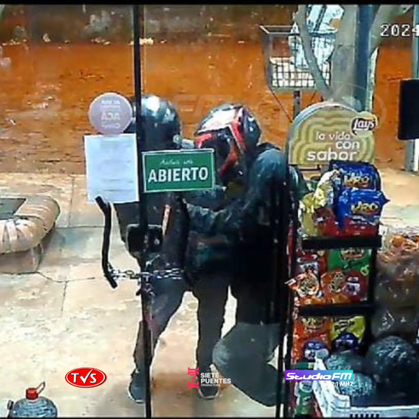 ¡ERROR DE CÁLCULO! MALVIVIENTES INTENTAN INGRESAR A LOCAL, PERO SE VAN CON LAS MANOS VACÍAS EN ENCARNACIÓN - TVS