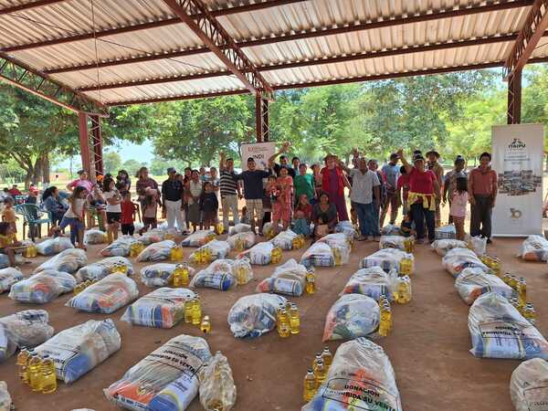 Nueva entrega de kits de alimentos a favor de unas 1.000 familias indígenas - .::Agencia IP::.