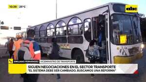 Inminente paro de buses: gobierno sigue negociando con empresarios  - ABC Noticias - ABC Color