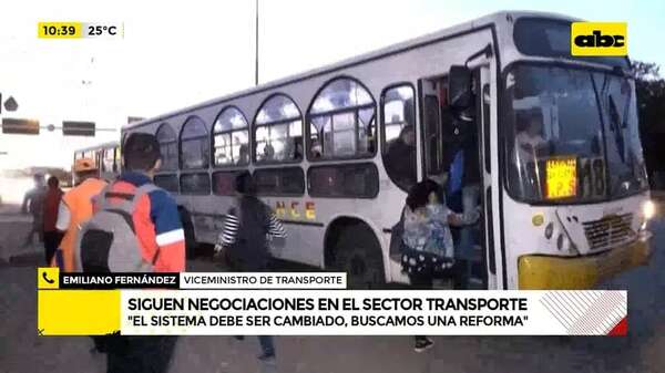Inminente paro de buses: gobierno sigue negociando con empresarios - ABC Noticias - ABC Color