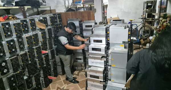 La Nación / Ande desarticula otra granja de criptominería que causaba pérdida de G. 560 millones por mes
