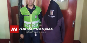 POLICÍA DETUVO EN 6 MINUTOS A LADRÓN DE ENCARNACIÓN - Itapúa Noticias