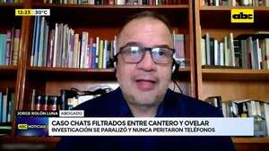 Video: caso chats filtrados entre Cantero y Ovelar - ABC Noticias - ABC Color