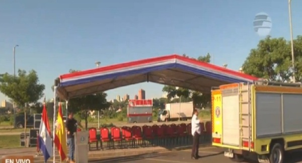 Bomberos voluntarios reciben importante donación desde España - Noticias Paraguay