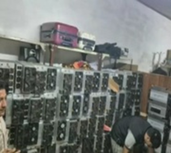 Guairá: Intervienen una nueva granja de criptomonedas - Paraguay.com