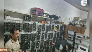 Guairá: Intervienen una nueva granja de criptomonedas - Noticias Paraguay