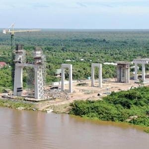 Puente Biocéanico, el motor del progreso en Carmelo Peralta - .::Agencia IP::.