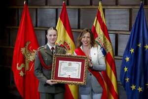 La princesa Leonor es “Hija adoptiva de Zaragoza” - Gente - ABC Color