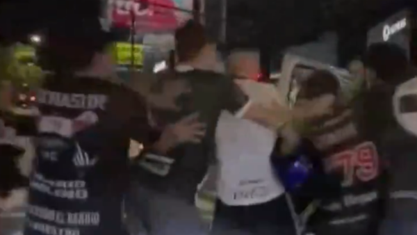 Cae un barra por agresión a un conductor en plena Mariscal López