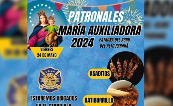 Bomberos invitan a visitar su stand en el km 20