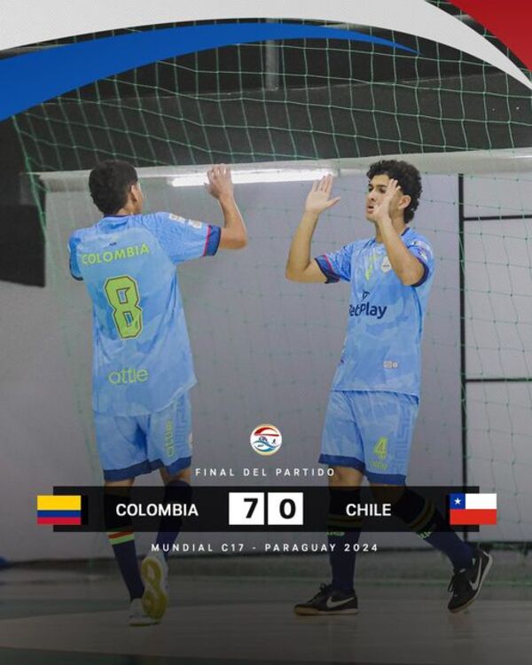 Colombia y Cataluña clasificaron como ganadores de series en Ciudad del Este
