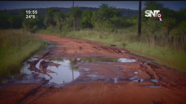 Ciudadanos de Paraguarí exigen ruta asfaltada - SNT