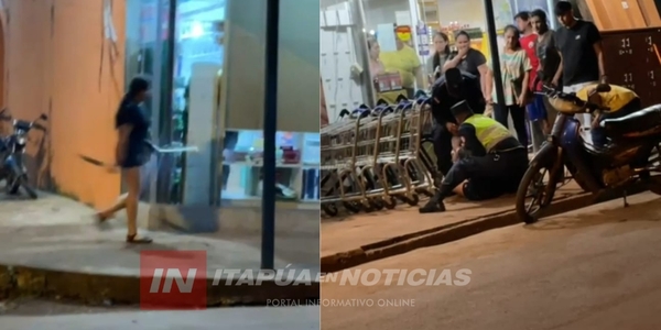 NIÑA DE 13 AÑOS FUE APREHENDIDO CON MACHETES - Itapúa Noticias