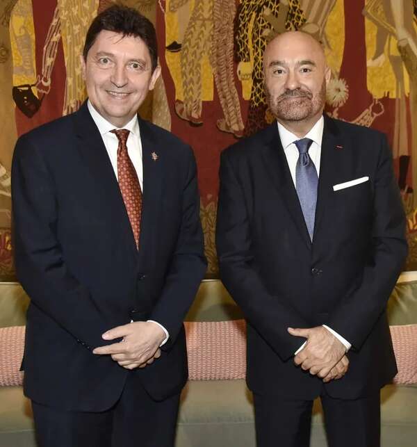 Recepción en la embajada de Francia en honor a senador Cadic - Sociales - ABC Color