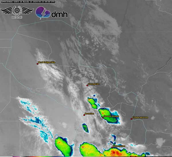 Desde hoy descenso de la temperatura con alertas de tormentas eléctricas