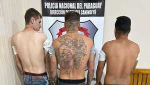 Detienen a presunto miembro del PCC y otros dos brasileños en Canindeyú