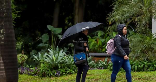 La Nación / Lluvias traerán consigo el frente frío desde esta noche
