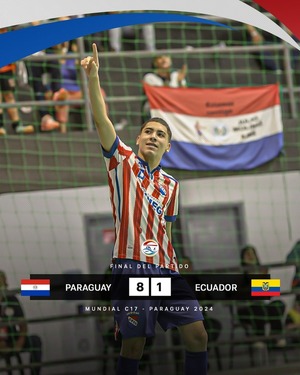 Mundial juvenil de Fútbol de salón: están los 8 equipos en cuartos de final - .::Agencia IP::.