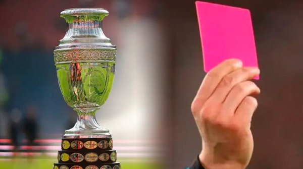Conmebol anunció que se utilizará la tarjeta rosa en la Copa América - Noticiero Paraguay