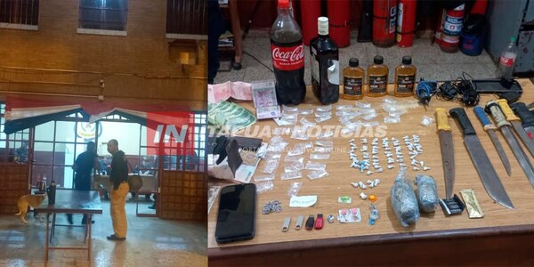 TRAS GRESCA EN EL CERESO, INCAUTARON DROGAS Y ARMAS - Itapúa Noticias
