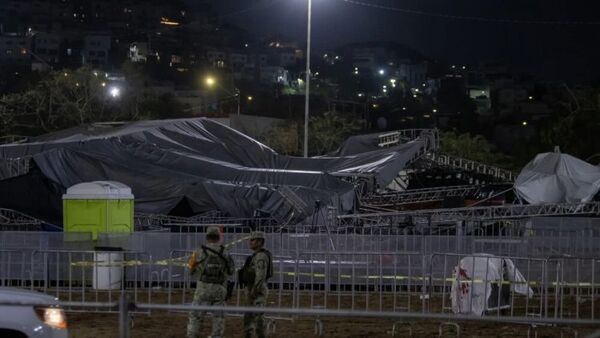 Escenario se desploma en un acto de campaña en México y deja 9 muertos y 50 heridos