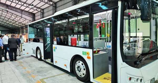 La Nación / Instalación de fábrica de buses eléctricos estiman será este año y producción desde 2025