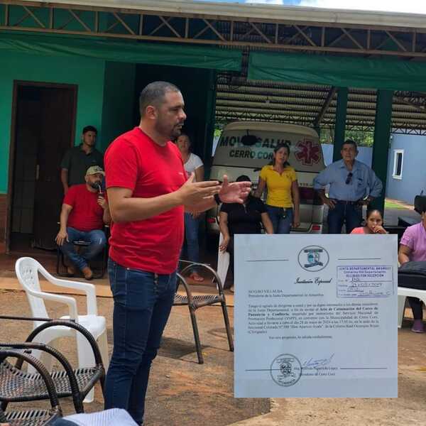 Intendente Wilfrido Figueredo entregará certificados del SNPP en seccional colorada