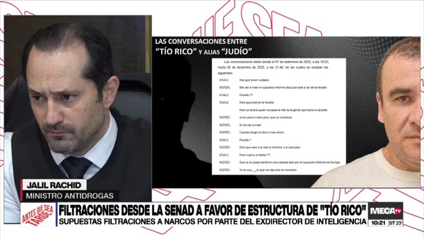 Jalil Rachid dijo que no hay fórmula mágica para evitar agentes desleales en la SENAD - Megacadena - Diario Digital