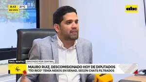 Video: Mauro Ruiz descomisionado hoy de Diputados - ABC Noticias - ABC Color