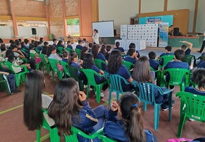 Capacitan a docentes, estudiantes y padres sobre la prevención del consumo de sustancias psicoactivas - .::Agencia IP::.