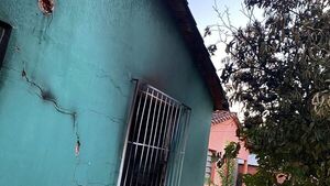 Una vela causó incendio de una vivienda