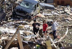Cinco muertos por un tornado en el centro de EEUU