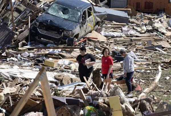 Cinco muertos por un tornado en el centro de EEUU