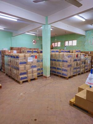 Salud Pública entrega importante carga de medicamentos e insumos al Hospital Nacional de Itauguá - .::Agencia IP::.