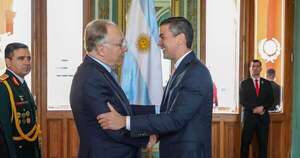 Diario HOY | Nuevo embajador argentino se presenta ante Peña