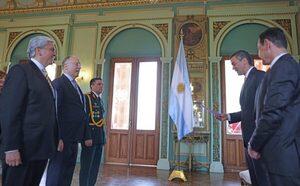 Santiago Peña recibe cartas credenciales del embajador argentino - ADN Digital